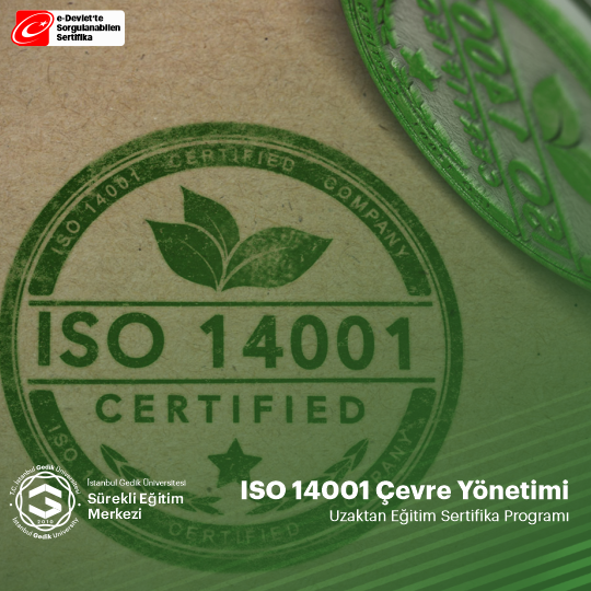 ISO 14001 2015 Çevre Yönetim Sistemi Sertifika Programı